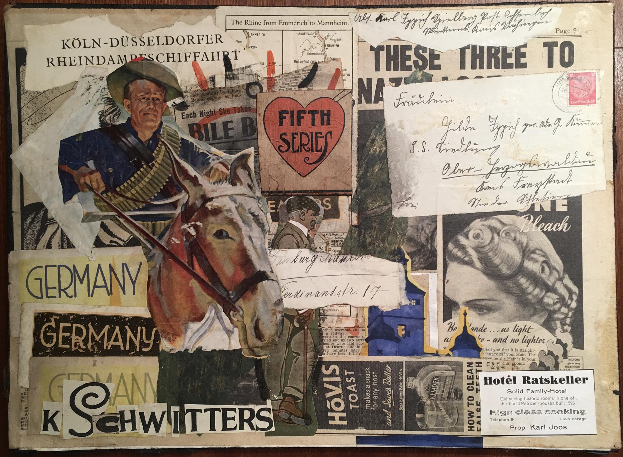 Collage de Kurt Schwitters